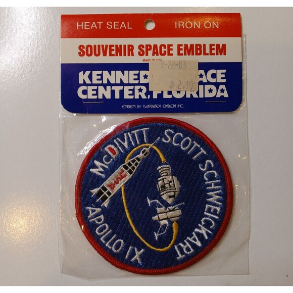 New Vintage Apollo IX Patch Official Space Camp Gear McDivitt Scott Schweickart - Picture 1 of 8